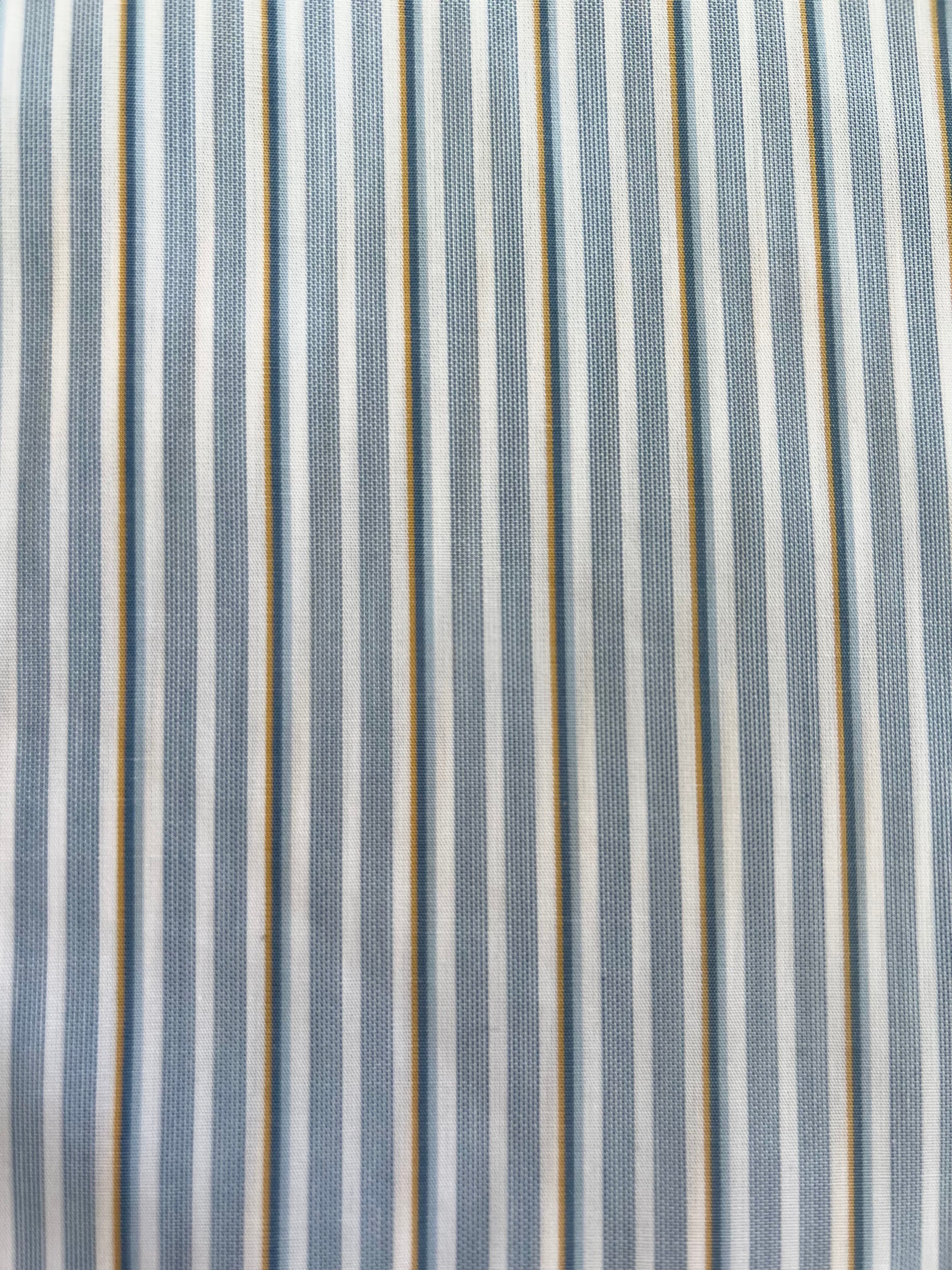 Cotton poplin shirt fabric