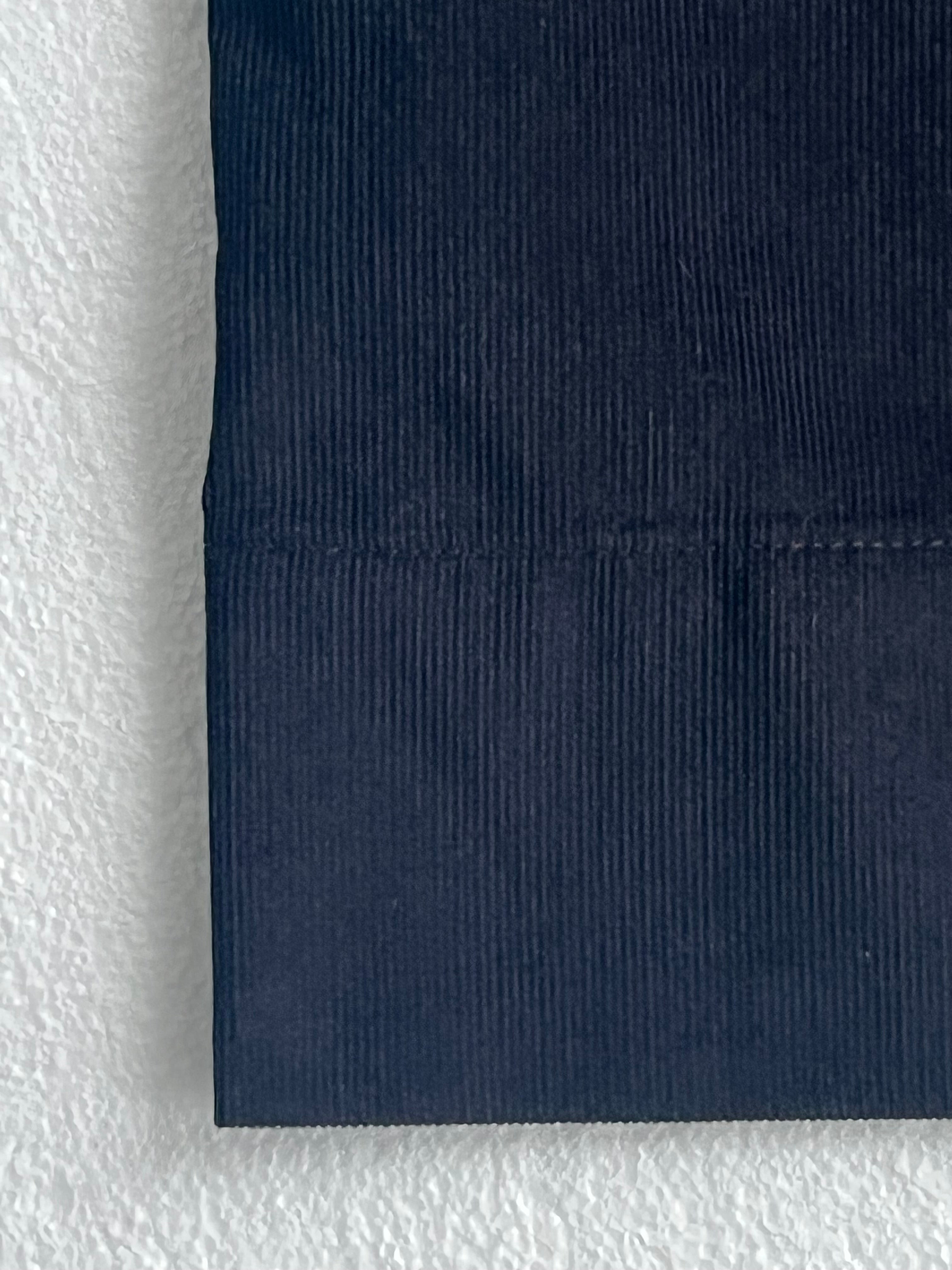 Pant details in corduroy fabric
