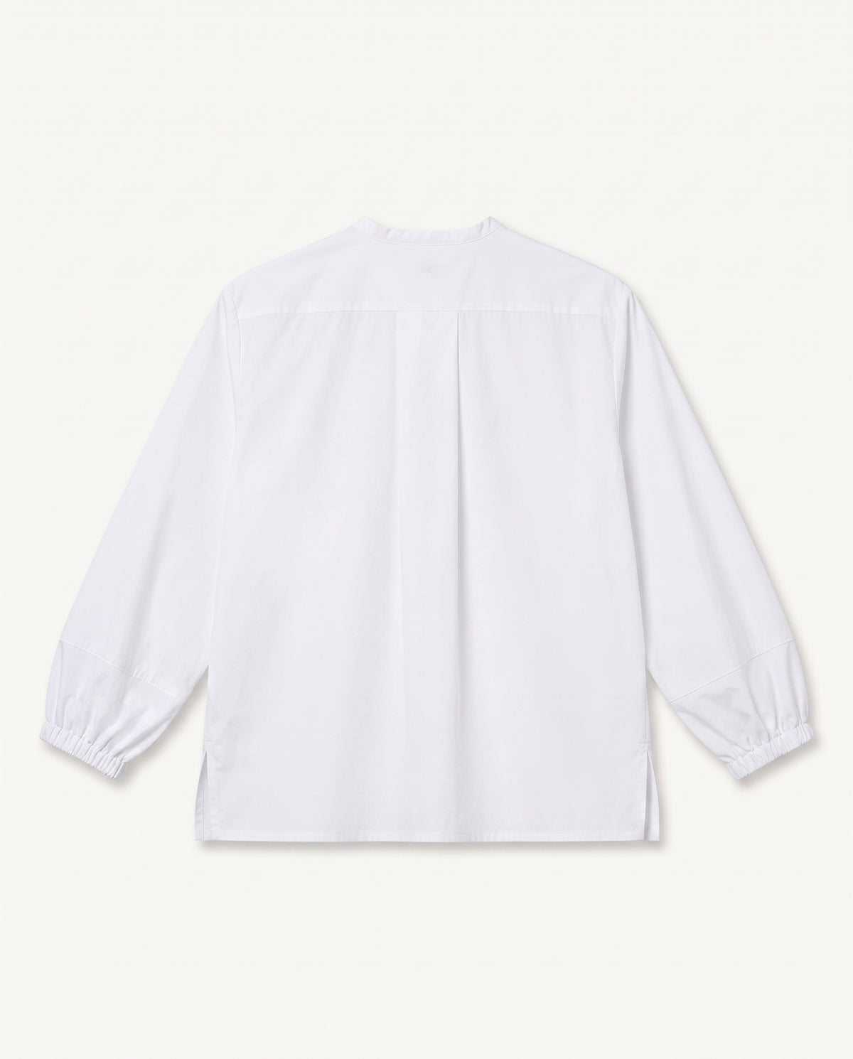 Dana shirt, fancy Poplin, white