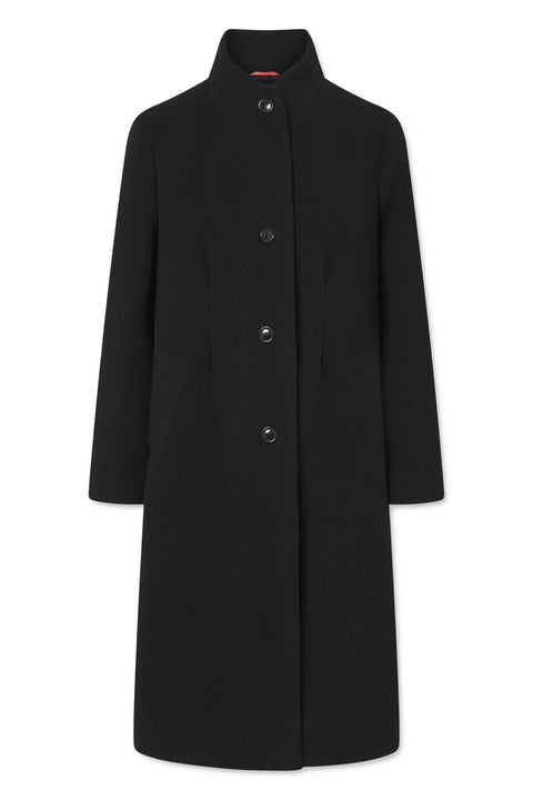 Naja Lauf ABBEY COAT LUX WOOL COATS BLACK