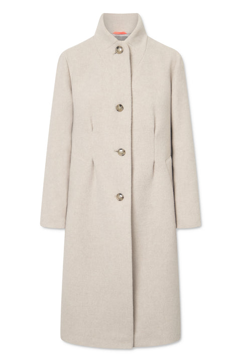 Naja Lauf ABBEY COAT LUX WOOL COATS MARBLE