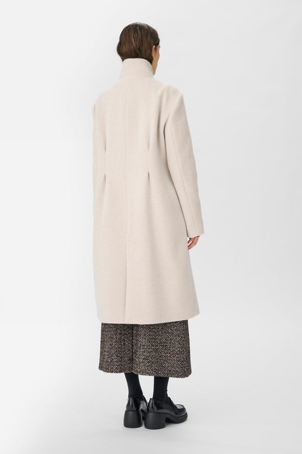 Naja Lauf ABBEY COAT LUX WOOL OUTERWEAR MARBLE