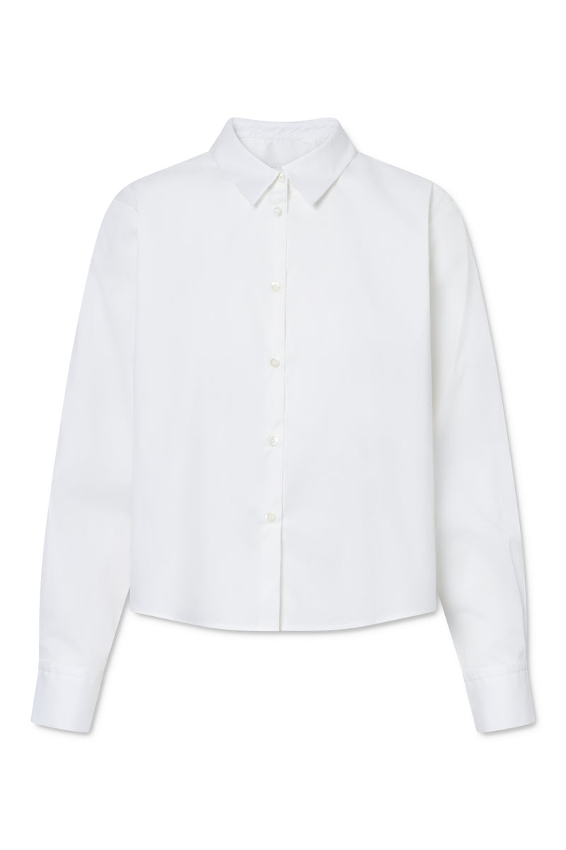 Naja Lauf ABBI SHIRT FANCY POPLIN Shirts WHITE