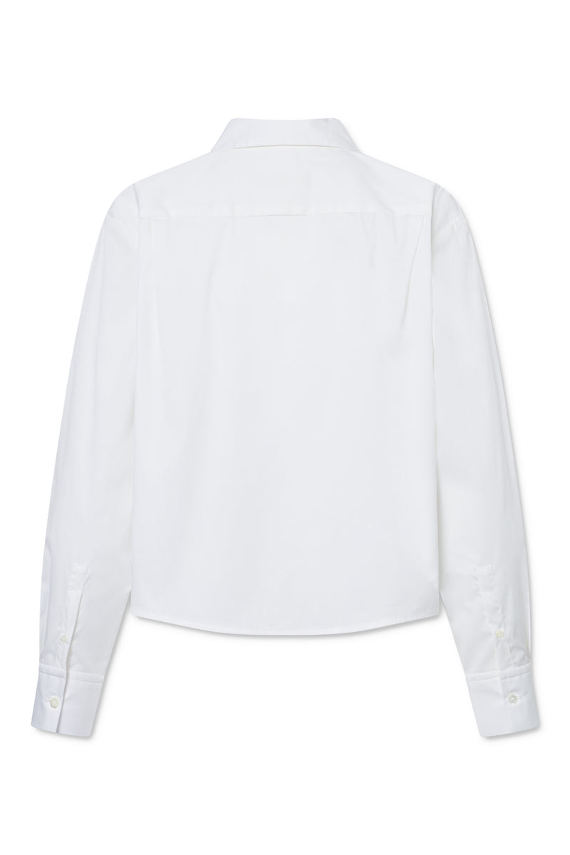 Naja Lauf ABBI SHIRT FANCY POPLIN Shirts WHITE
