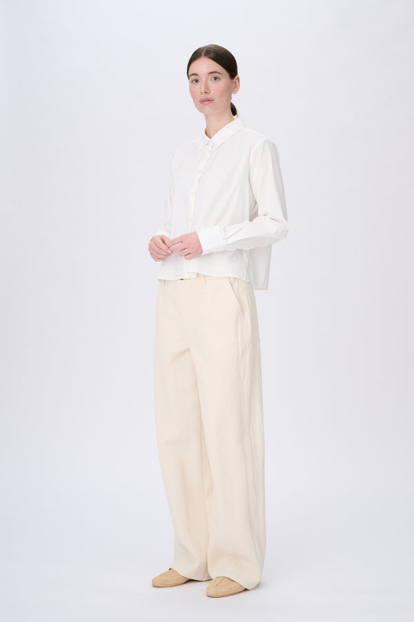 Naja Lauf ABBI SHIRT FANCY POPLIN Shirts WHITE