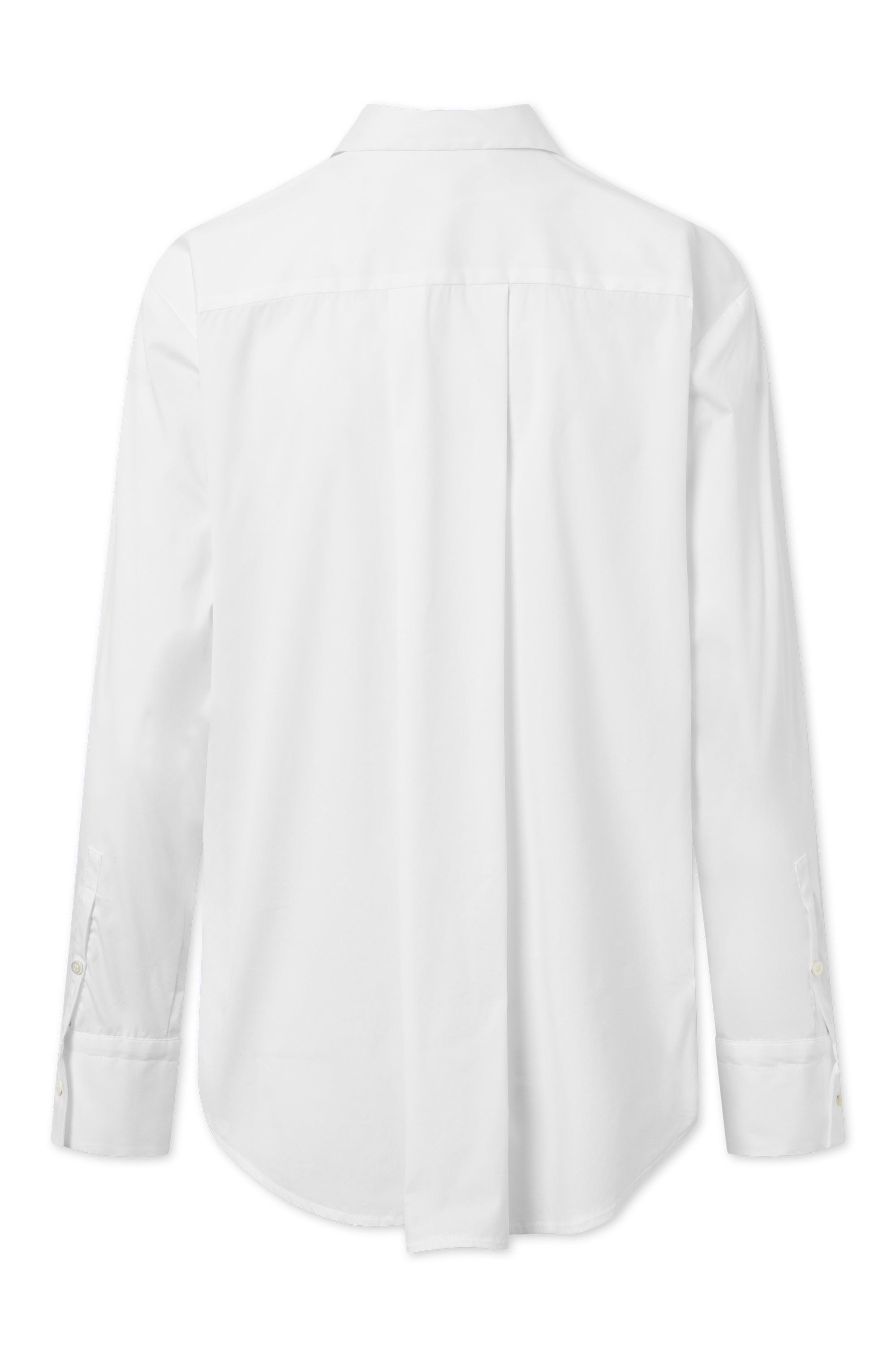 Naja Lauf AGNETA SHIRT FANCY POPLIN SHIRTS WHITE