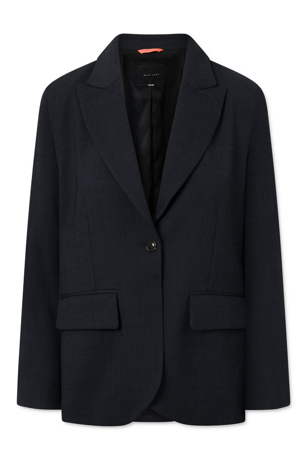 Naja Lauf ANTONIA BLAZER TWILL SUIT BLAZERS DARK NAVY