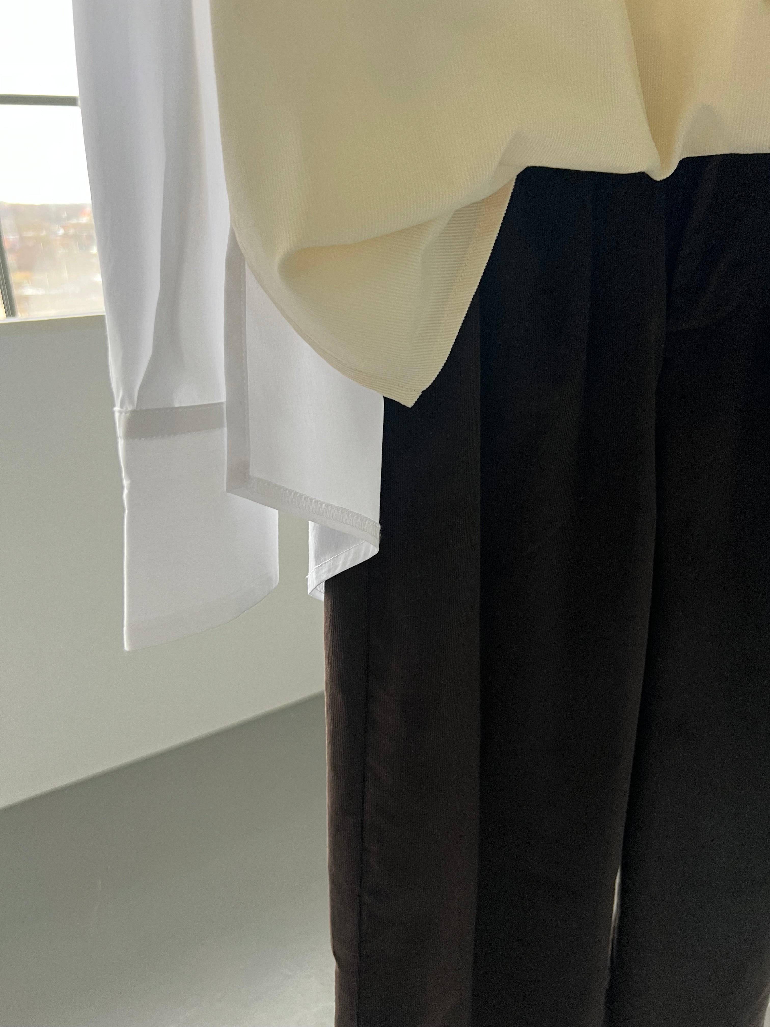 Agneta shirt mix cream white