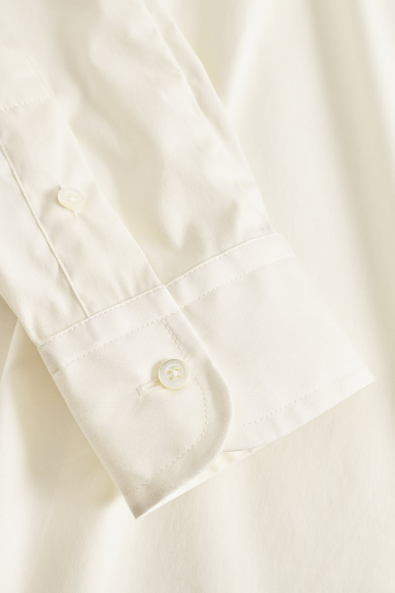 Naja Lauf BEATE SHIRT FANCY POPLIN SHIRTS BUTTER