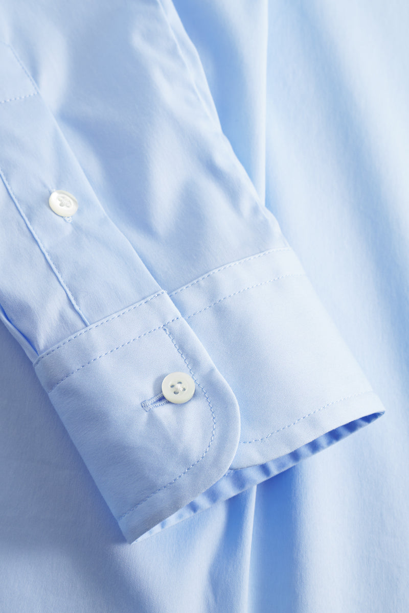 Naja Lauf BEATE SHIRT FANCY POPLIN SHIRTS LIGHT BLUE