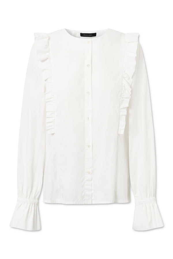 Naja Lauf BELINDA BLOUSE PAPER TOUCH BLOUSES EGG