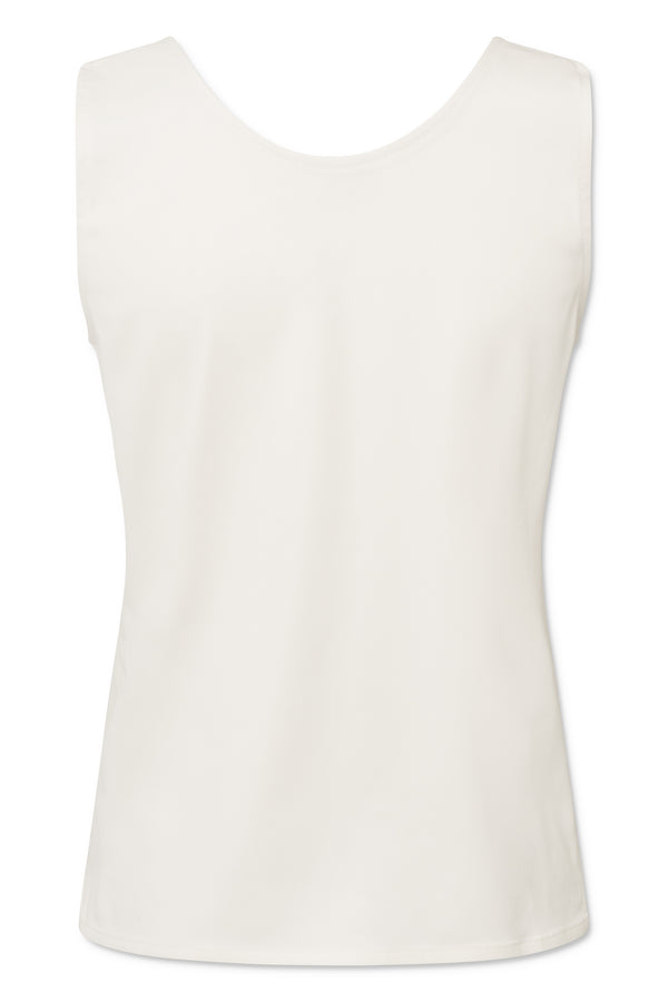 Naja Lauf CIA TOP DENSE STRETCH BLOUSES IVORY