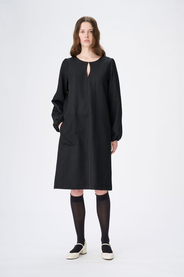 Naja Lauf CONNIE DRESS FEMALE LUX DRESSES BLACK