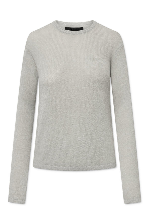 Naja Lauf ERMA SWEATER SOFT BLEND KNITWEAR ICE GREY