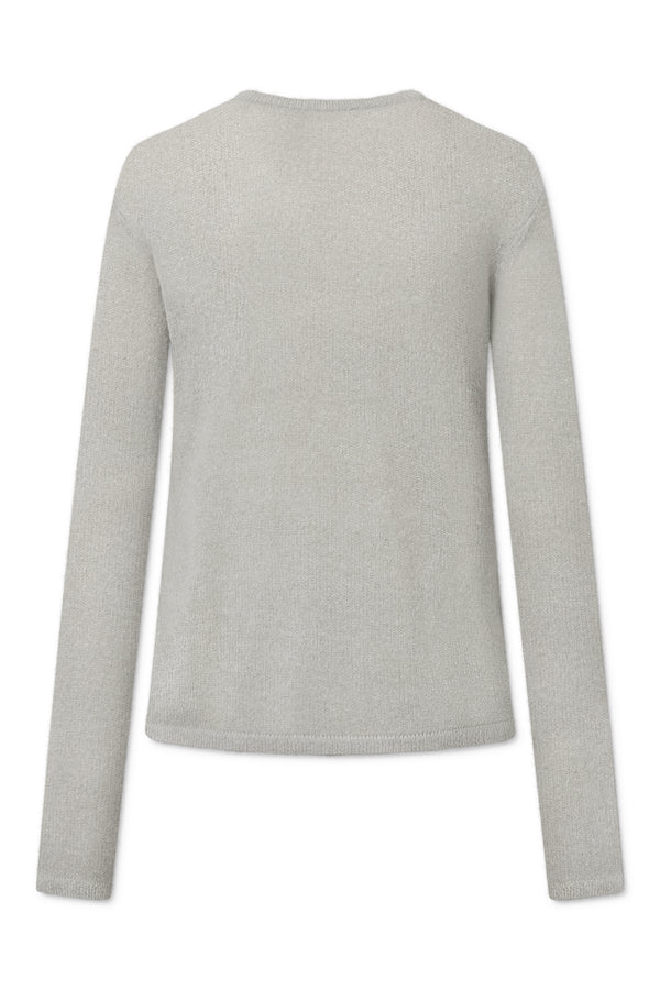 Naja Lauf ERMA SWEATER SOFT BLEND KNITWEAR ICE GREY