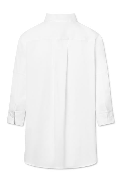 Naja Lauf GABIE SHIRT FANCY POPLIN SHIRTS WHITE