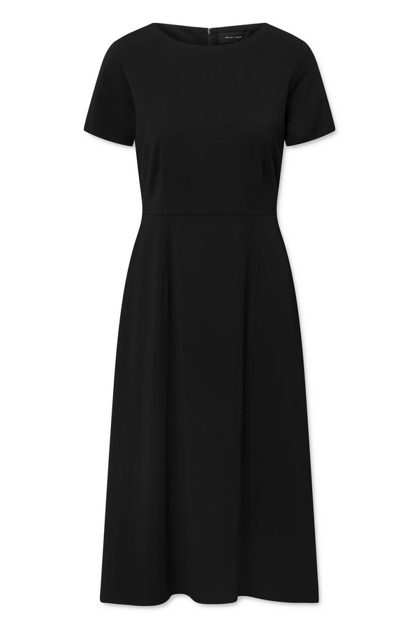 Naja Lauf GINA DRESS DENSE STRETCH DRESSES BLACK