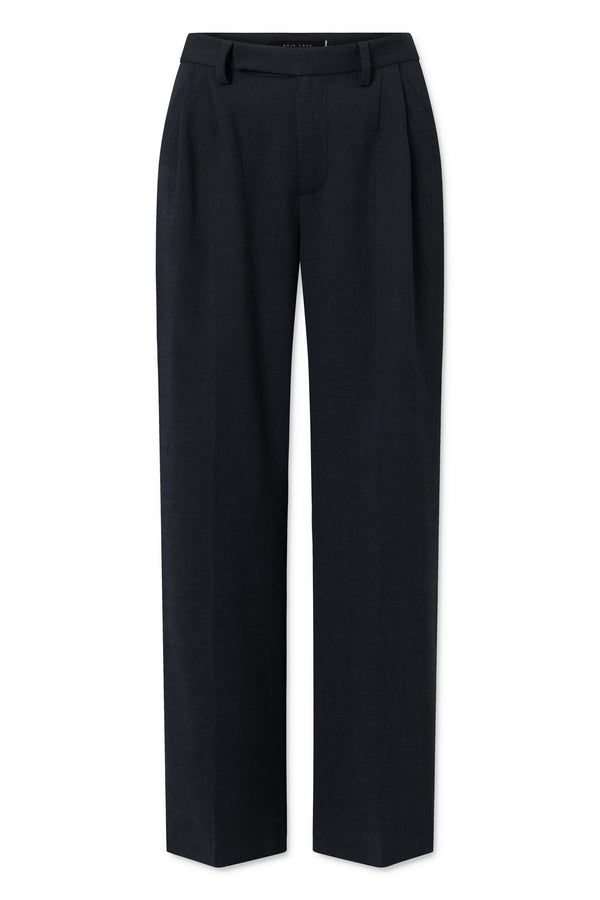 Naja Lauf GIORGINA TWILL SUIT PANTS DARK NAVY