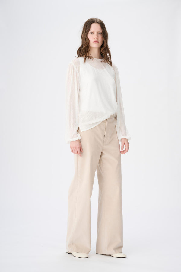 Naja Lauf JOJO PANTS COTTON VELVET  SAND