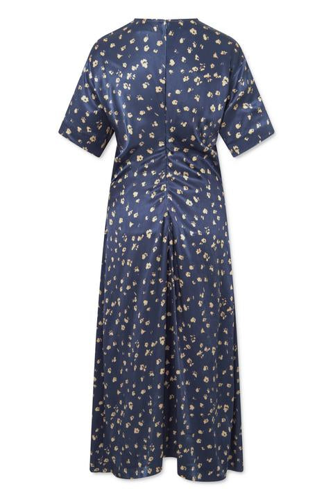 Naja Lauf KATRINE DRESS FLOWER IN WATER DRESSES BLUE