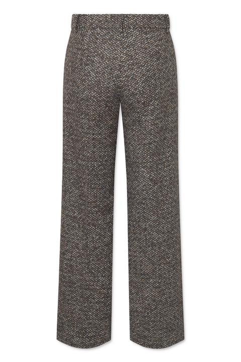 Naja Lauf KIRBIE PANTS CONFETTI WOOL PANTS BROWN