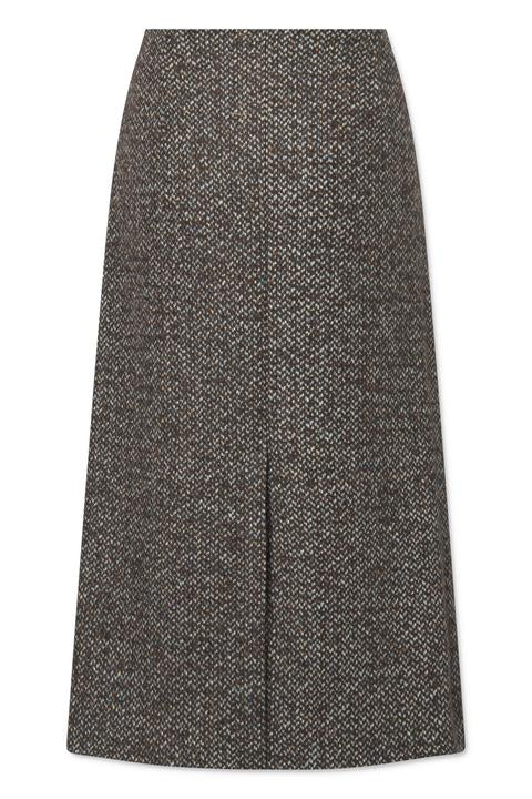 Naja Lauf LI SKIRT CONFETTI WOOL SKIRTS BROWN