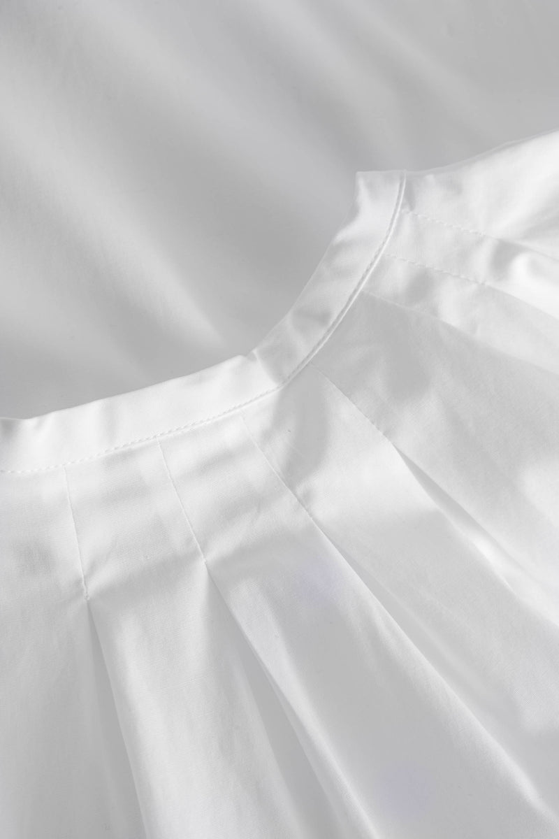 Naja Lauf LOTTA SHIRT * POPLIN STRETCH SHIRTS WHITE