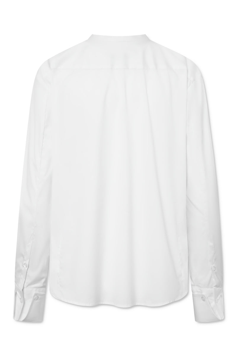 Naja Lauf LULA SHIRT FANCY POPLIN SHIRTS WHITE