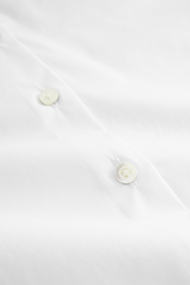 Naja Lauf LULA SHIRT FANCY POPLIN SHIRTS WHITE