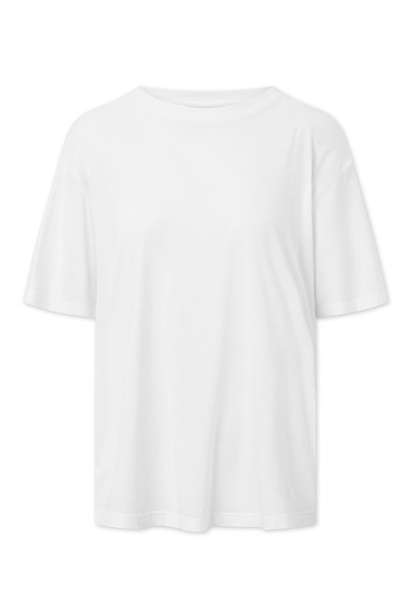 Naja Lauf MARS T-SHIRT BAMBOO COTTON T-SHIRTS WHITE