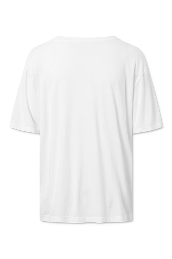 Naja Lauf MARS T-SHIRT BAMBOO COTTON T-SHIRTS WHITE