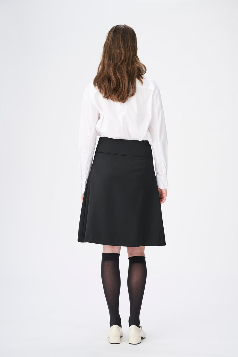 Naja Lauf MELODY SKIRT EXTRA SUITING SKIRTS BLACK