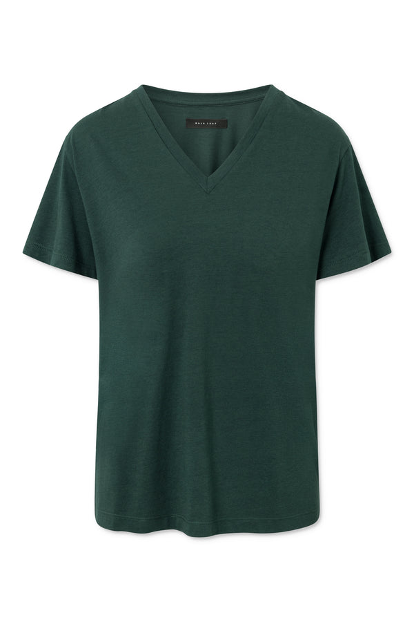 Naja Lauf MERCUR T-SHIRT BAMBOO COTTON T-SHIRTS DARK GREEN