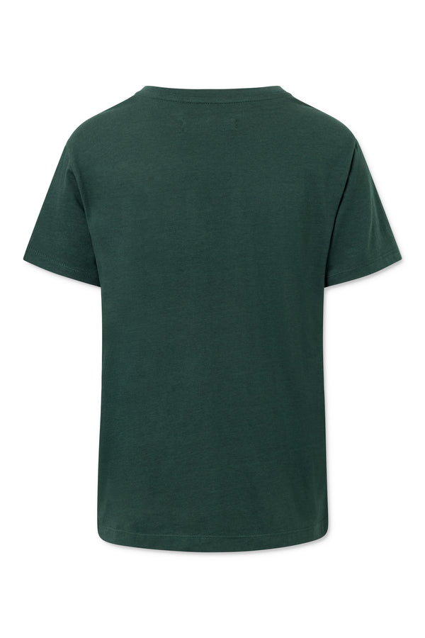 Naja Lauf MERCUR T-SHIRT BAMBOO COTTON T-SHIRTS DARK GREEN