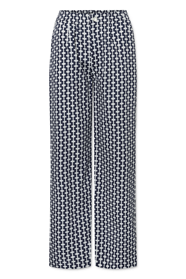 Naja Lauf OLLIE PANTS DOTS IN A ROW PANTS NAVY