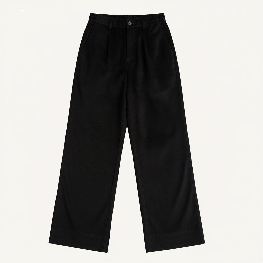 Ollie pant in black baby cord