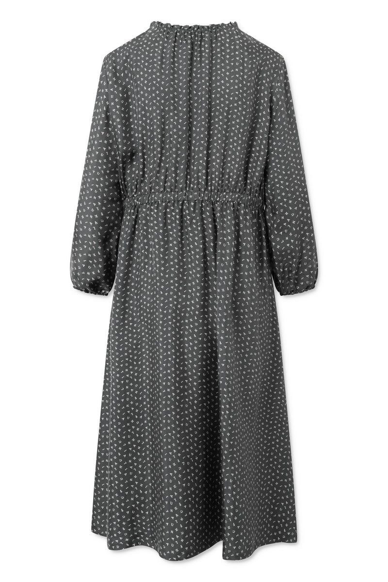 Naja Lauf PALMA DRESS * STEEL GREY DRESSES STEEL GREY