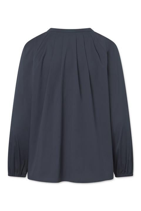 Naja Lauf PATRICIA BLOUSE FANCY POPLIN SHIRTS NAVY