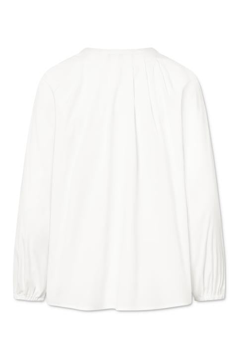 Naja Lauf PATRICIA BLOUSE FANCY POPLIN SHIRTS WHITE