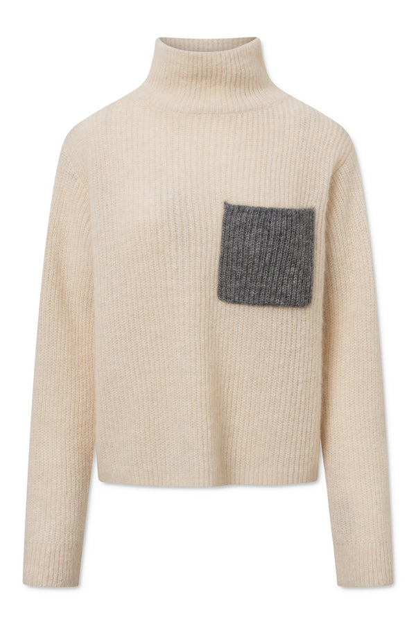 Naja Lauf PETRINE SWEATER KNITWEAR OFF-WHITE