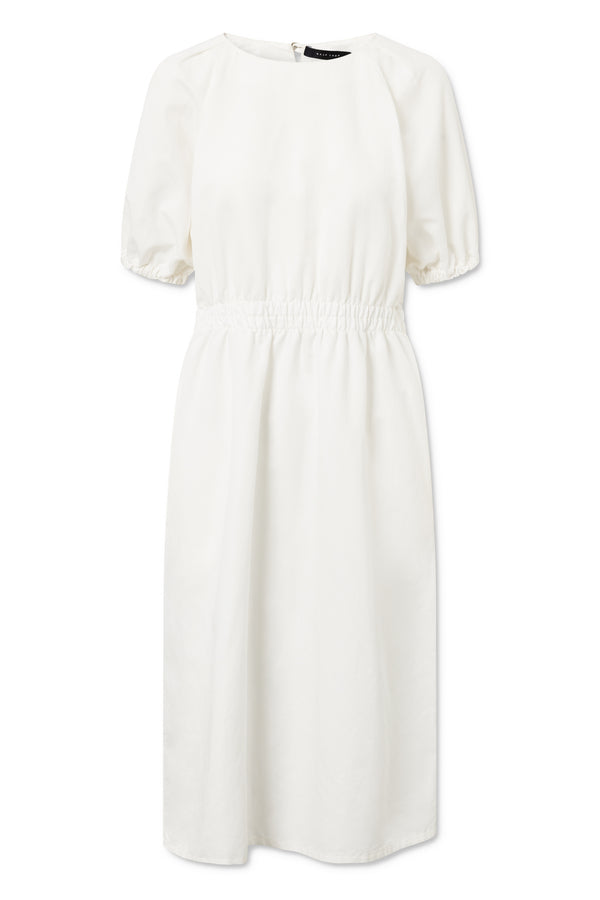 Naja Lauf PUK DRESS COTTON LINEN DRESSES EGG