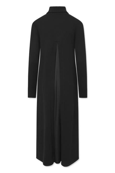 Naja Lauf REGINE DRESS WOOL COTTON DRESSES BLACK