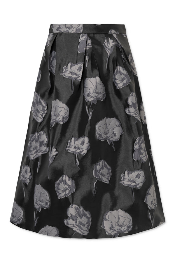 Naja Lauf SORELLA SKIRT FLOWER IN THE DARK SKIRTS BLACK