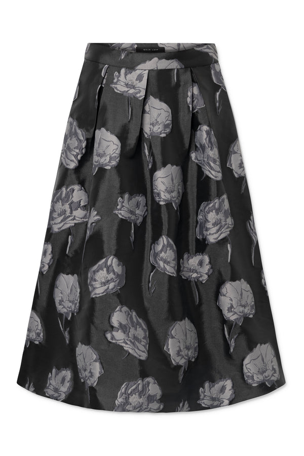 Naja Lauf SORELLA SKIRT FLOWER IN THE DARK SKIRTS BLACK