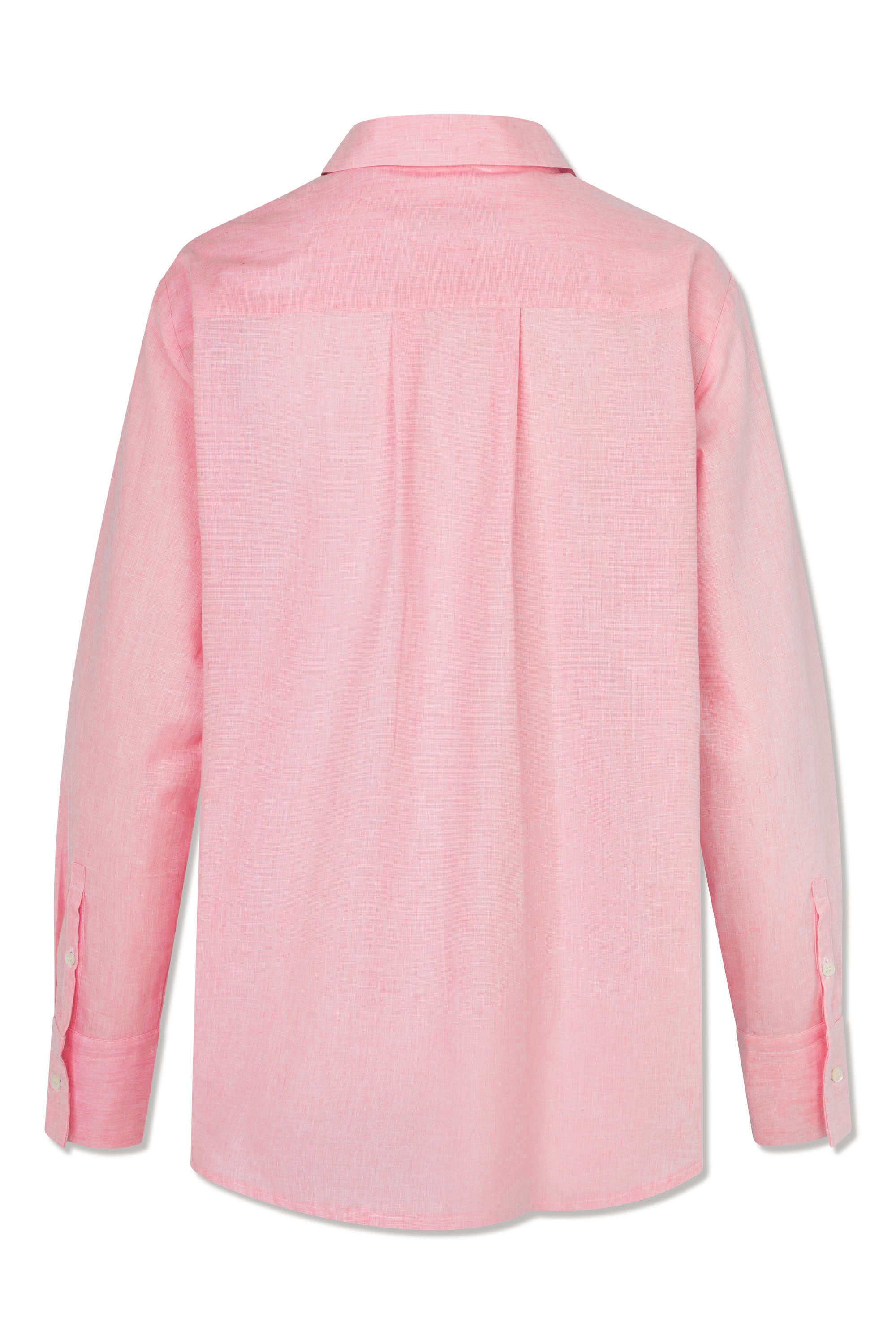 Naja Lauf SUS SHIRT LINEN CHAMBRAY Shirts PINK