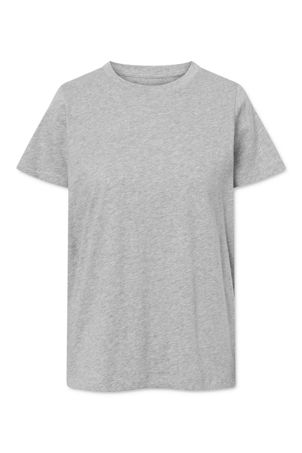 Naja Lauf VENUS TSHIRT ORGANIC COTTON T-SHIRTS GREY MELANGE