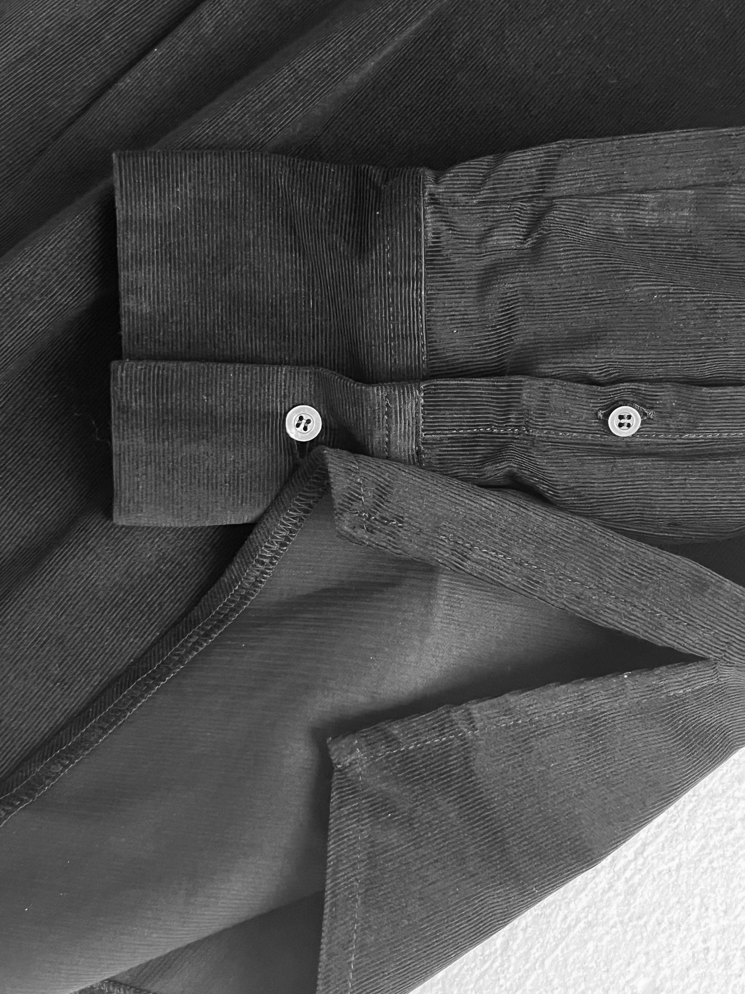 Black shirt details