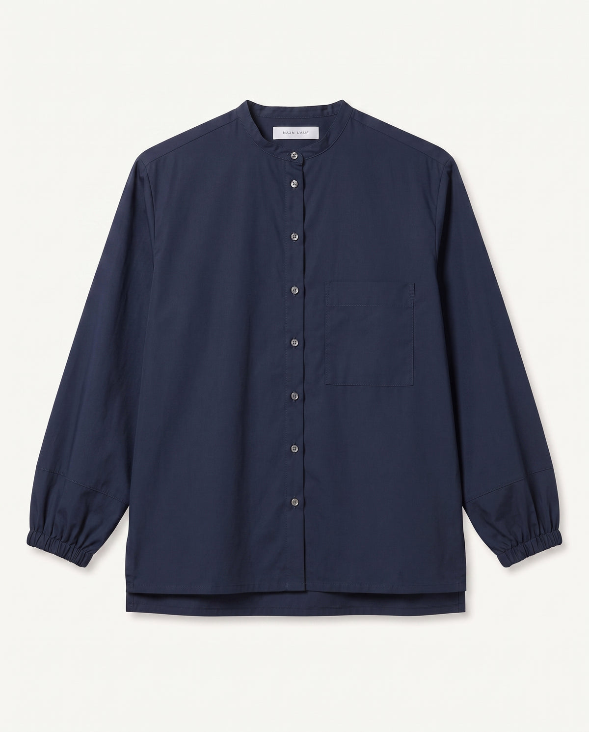Dana shirt, Fancy Poplin, Dark navy