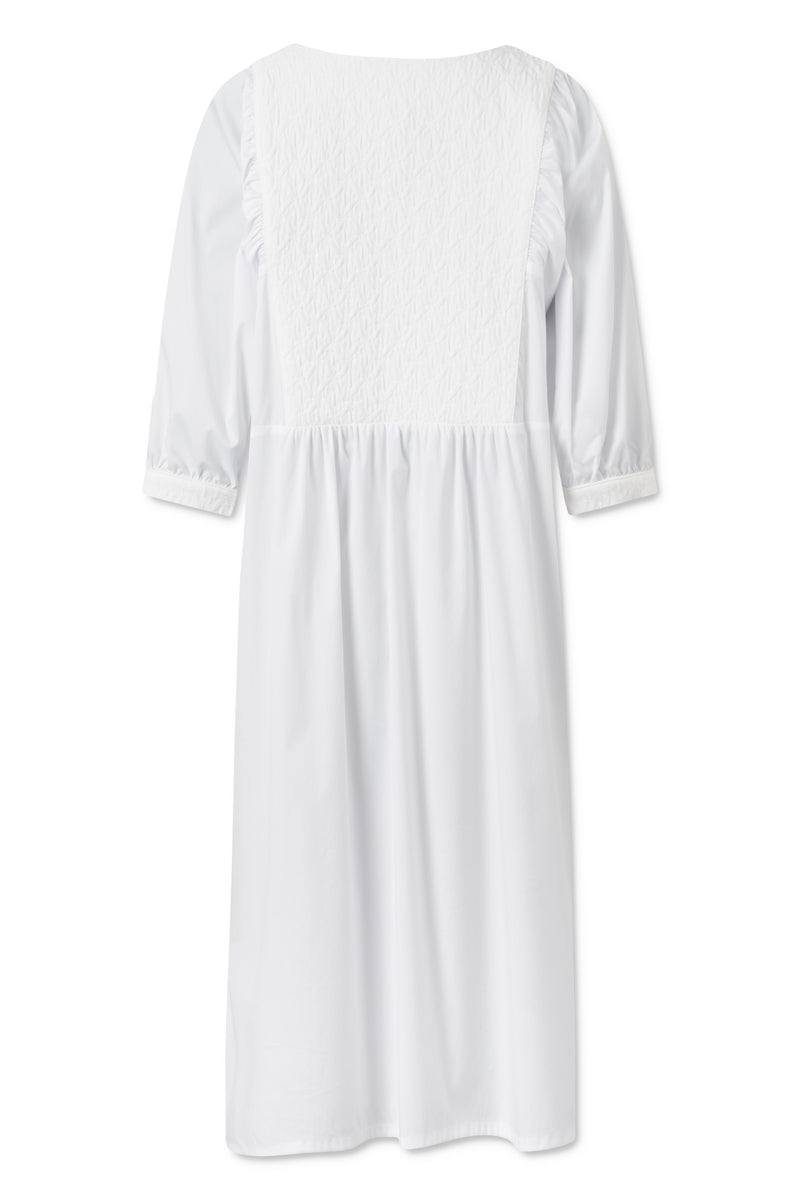 Naja Lauf LINNEA DRESS * WHITE DRESSES WHITE